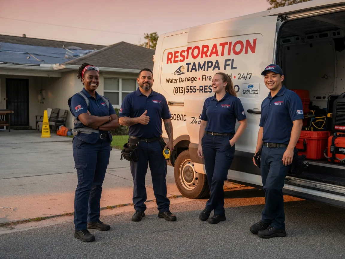 Water Damage Restoration company in Amherst, NE